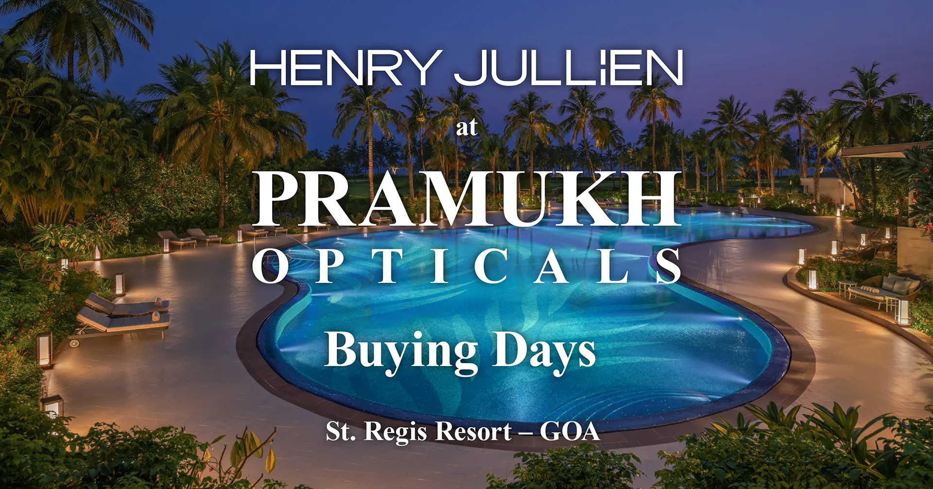 Henry Rizzo Henry Jullien al Pramukh Buying Days a Goa - Lunettes | Maison Henry ...